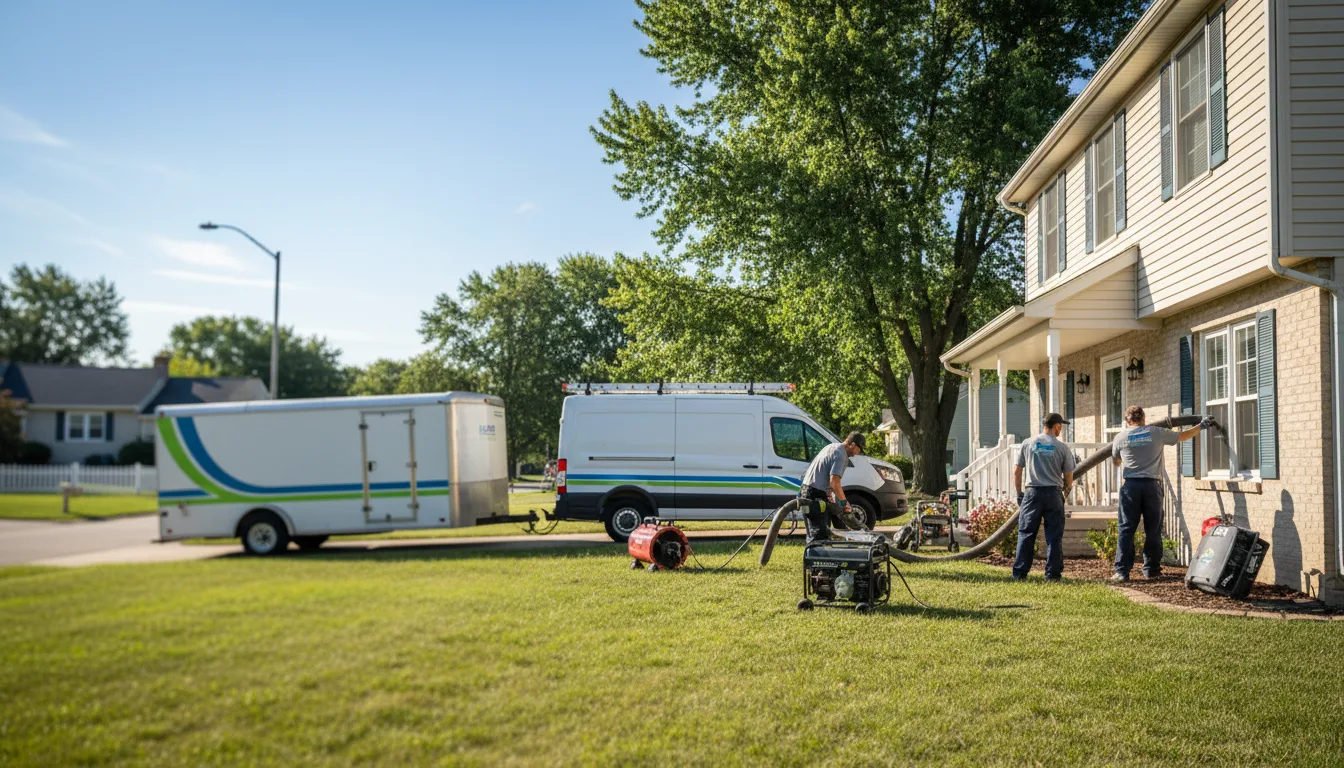 Flooded Basement Restoration And Cleanup With Repair in Anselmo, NE near me